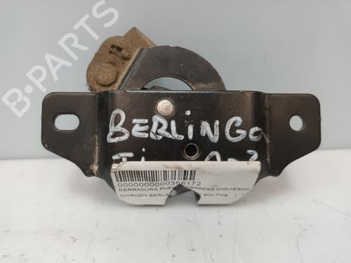 Rear left lock CITROËN BERLINGO / BERLINGO FIRST Box Body/MPV (M_) 2.0 HDI 90 4WD (MBRHY, MCRHY) | BP12794034C100 