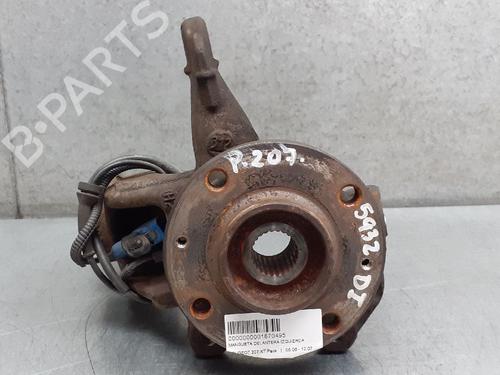 Achsschenkel links vorne für PEUGEOT 207 (WA_, WC_) [2006-2015]  12858038