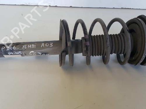 Used Left front shock absorber PEUGEOT 206 Hatchback (2A/C) 1.6 HDi 110 (109 hp) 12820481