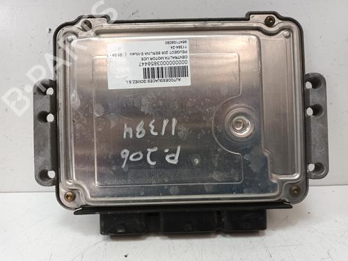 Engine control unit (ECU) PEUGEOT 206 Hatchback (2A/C) 1.4 HDi eco 70 | BP17049346M57 