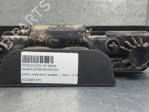 Puxador da tampa da mala DACIA DUSTER (HS_) 1.5 dCi (86 hp) 8200431416 | 8200431416 |