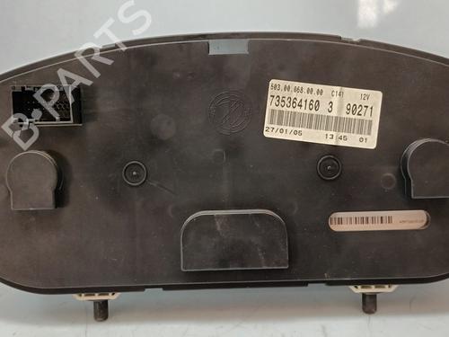 Instrument cluster FIAT IDEA (350_)  | BP18604050C47 