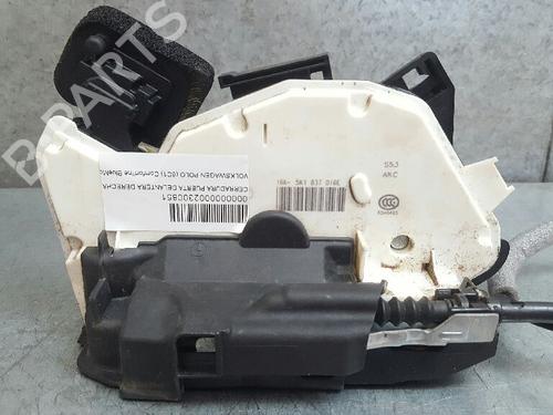 Used Front right lock VW POLO V (6R1, 6C1) 1.2 TSI (90 hp) 12750578