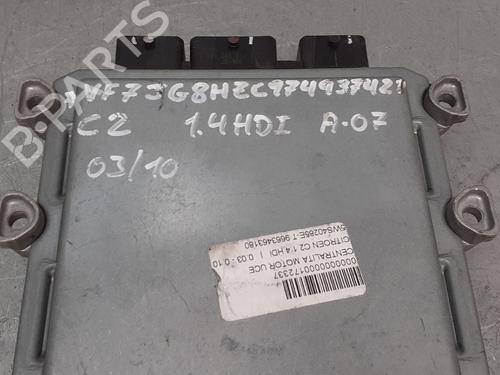 Engine control unit (ECU) CITROËN C2 (JM_) 1.4 HDi | BP12718677M57 