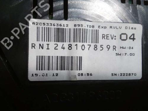 Instrument cluster RENAULT MEGANE III Hatchback (BZ0/1_, B3_) 1.5 dCi (BZ09, BZ0D, BZ1W, BZ29, BZ14) | BP12690457C47 