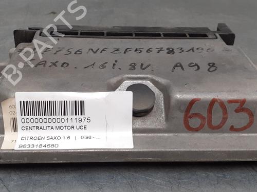 Used Engine control unit (ECU) CITROËN SAXO (S0, S1) 1.6 (90 hp) 12690587