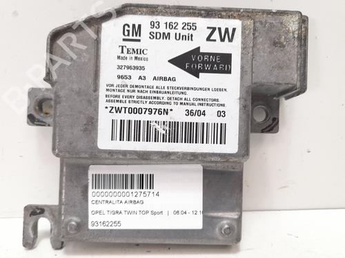 Airbag styreenhed OPEL TIGRA TwinTop (X04) 1.4 (R97) (90 hp) 12699673