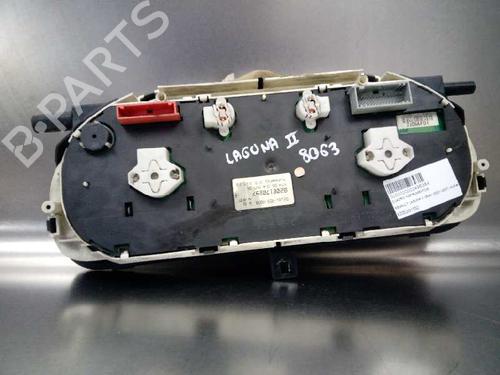 Instrument cluster RENAULT LAGUNA II (BG0/1_) 1.9 dCi (BG08, BG0G) | BP12756586C47 