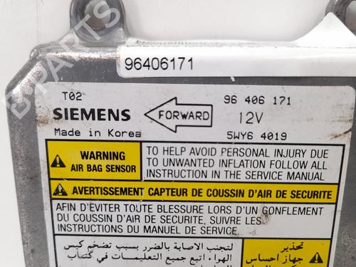 ECU airbags DAEWOO KALOS (KLAS) 1.4 16V | BP12713133M53 