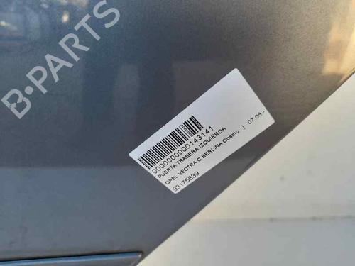 Dør venstre bak OPEL VECTRA C (Z02) 1.9 CDTI (F69) | BP12706446C4 