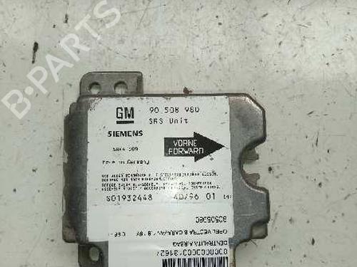 ECU airbags OPEL VECTRA B Estate (J96) 1.8 i 16V (F35) (116 hp) 12701580