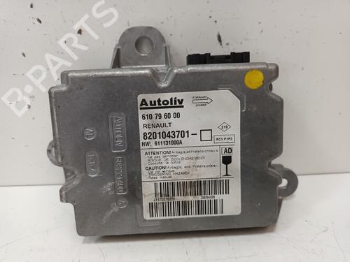 Kollisjonspute styreenhet RENAULT CLIO III Grandtour (KR0/1_) 1.5 dCi (KR0F) (86 hp) 17027564
