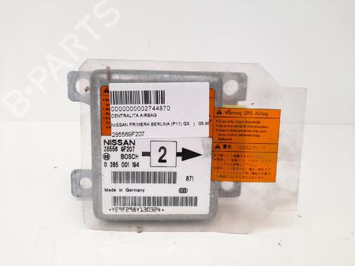 Centralina airbag NISSAN PRIMERA (P11) 2.0 TD (90 hp) 285569F207 | 285569F207 | 0285001194 |