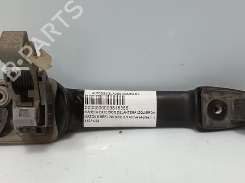 Front left exterior door handle MAZDA 6 Saloon (GG) 2.0 (GGEP, GG10) | BP18962999C128 