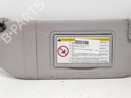 Used Right sun visor TOYOTA AYGO (_B1_) 1.0 (KGB10_, KGB10R) (68 hp) 12686613