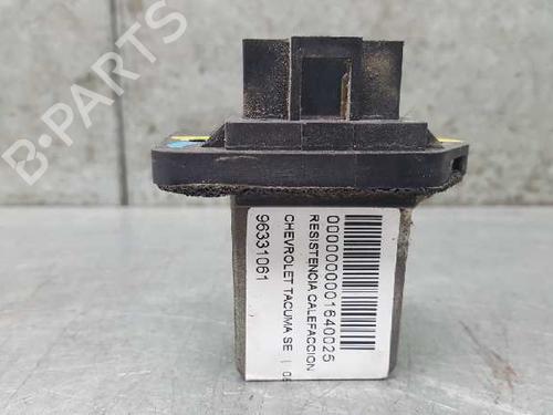 Heater resistor CHEVROLET REZZO MPV (U100) 1.6 (107 hp) 12715156