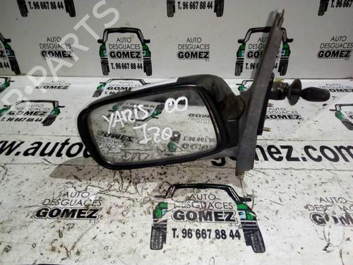Used Left mirror TOYOTA YARIS (_P1_) 1.0 (SCP10_, SCP10R) (68 hp) 12717555