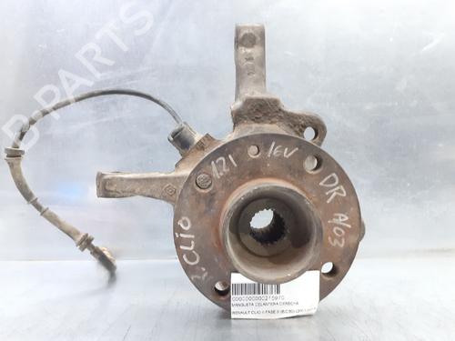 Højre Styrespindel Lejehus RENAULT CLIO II (BB_, CB_) 1.2 16V (BB05, BB0W, BB11, BB27, BB2T, BB2U, BB2V, CB05,... (75 hp) 12744659