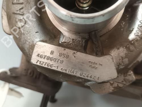 Turbocharger/Supercharger FIAT MULTIPLA (186_) 1.9 JTD 110 | BP29434946M71 