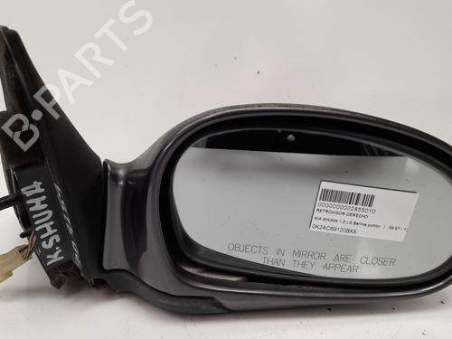 Used Right mirror KIA SHUMA I (FB) 1.5 i 16V (AFB242) (88 hp) 12780354