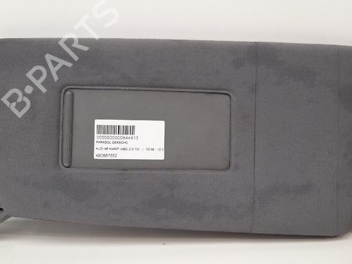 Used Right sun visor AUDI A6 C5 Avant (4B5) 2.5 TDI (150 hp) 12813669