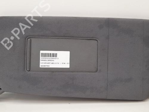 Right sun visor AUDI A6 C5 Avant (4B5) 2.5 TDI (150 hp) 4B0857552 | 4B0857552 |