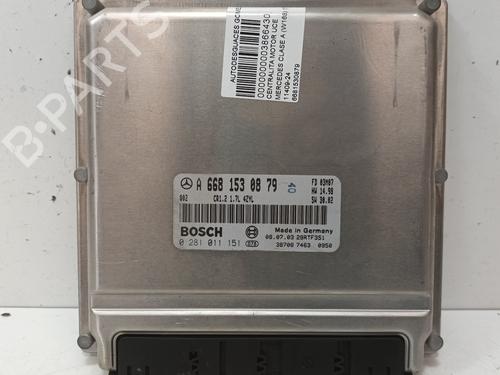 Used Engine control unit (ECU) MERCEDES-BENZ A-CLASS (W168) A 170 CDI (168.009, 168.109) (95 hp) 17095620