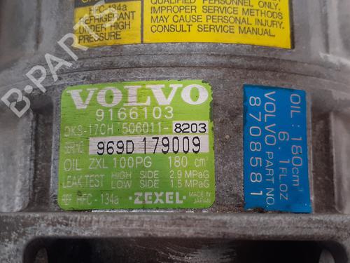 AC compressor VOLVO S80 I (184) 2.4 | BP12770459M34 