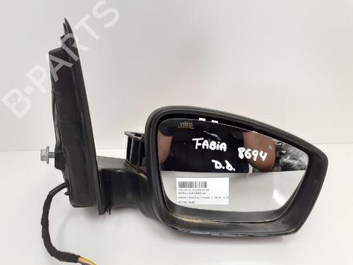 Used Right mirror SKODA FABIA III (NJ3) 1.0 TSI (95 hp) 12851399