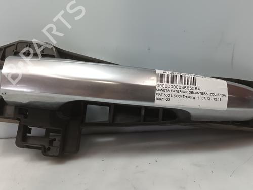 Used Front left exterior door handle FIAT 500L (351_, 352_) 1.3 D Multijet (199LXY1A, 199LXY11) (84 hp) 29303345