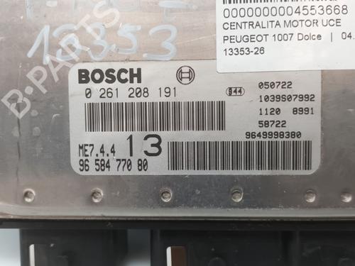 Engine control unit (ECU) PEUGEOT 1007 (KM_) | BP33397280M57 - Image 2