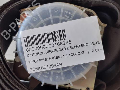 Front right seatbelt FORD FIESTA V (JH_, JD_) 1.4 TDCi | BP12716859I25 