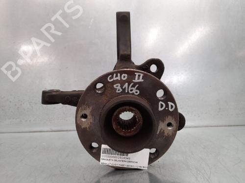 Used Right front steering knuckle RENAULT CLIO II (BB_, CB_) 1.2 (BB0A, BB0F, BB10, BB1K, BB28, BB2D, BB2H, CB0A,... (58 hp) 12759551