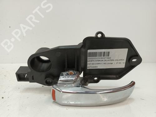 Used Front left interior door handle FIAT 500 (312_) 1.2 (312AXA1A) (69 hp) 12786064