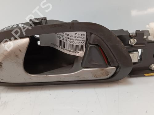 Used Front left interior door handle HONDA CIVIC VIII Saloon (FD, FA) 1.3 IMA (FA3, FD3) (95 hp) 18643500