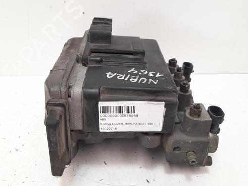 Used ABS pump DAEWOO NUBIRA Saloon (J100) 2.0 16V (133 hp) 12803052