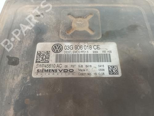 Engine control unit (ECU) VW PASSAT B6 (3C2)  | BP27819907M57 