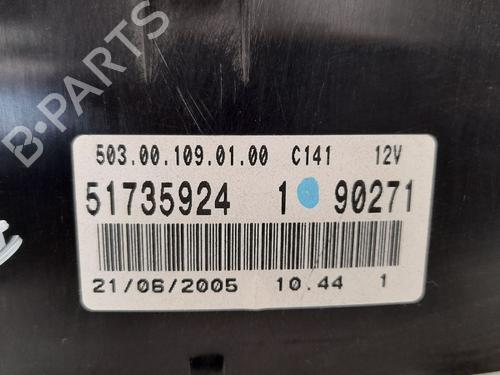 Instrument cluster FIAT CROMA (194_) 1.9 D Multijet (194AXC1B, 194AXC12) | BP12759340C47 