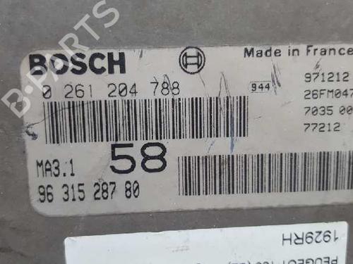Engine control unit (ECU) PEUGEOT 106 II (1A_, 1C_) 1.1 i | BP12799654M57 
