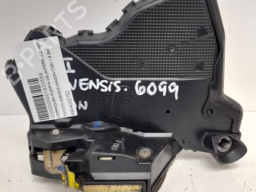 Used Front left lock TOYOTA AVENSIS Estate (_T25_) 1.8 VVT-i (ZZT251_, ZZT251R) (129 hp) 12729509