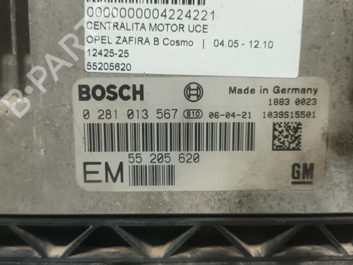 Engine control unit (ECU) OPEL ZAFIRA / ZAFIRA FAMILY B (A05) | BP29926017M57