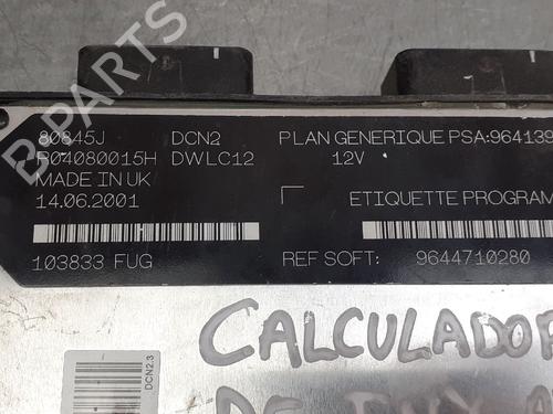 Engine control unit (ECU) CITROËN XSARA Coupe (N0) 1.9 D | BP12690317M57 