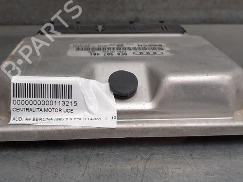 Computer motormanagement AUDI A4 B6 (8E2) 2.5 TDI (155 hp) 8E0907401 | 8E0907401 | 0281010492 |