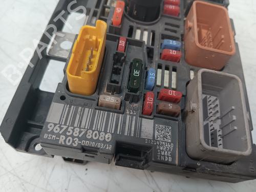 Fuse box PEUGEOT EXPERT Van (VF3A_, VF3U_, VF3X_) 2.0 HDi 130 | BP28316789E1 