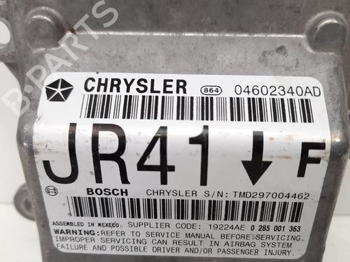 Kollisjonspute styreenhet CHRYSLER SEBRING (JR) 2.7 V6 24V | BP12748198M53 