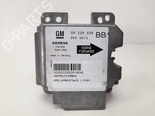 Used ECU airbags OPEL CORSA B (S93) 1.2 i 16V (F08, F68, M68) (65 hp) 12769372