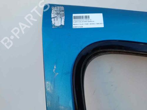 Right front door RENAULT CLIO II (BB_, CB_) 1.6 16V (BB01, BB0H, BB0T, BB14, BB1D, BB1R, BB2KL, BB3G... | BP12714042C3 