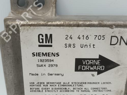 ECU airbags OPEL ASTRA G Coupe (T98) 2.2 16V (F07) | BP22433204M53 