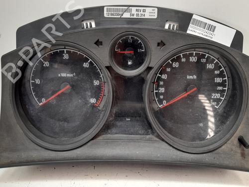 Used Instrument cluster OPEL ASTRA H (A04) 1.7 CDTI (L48) (80 hp) 12754239