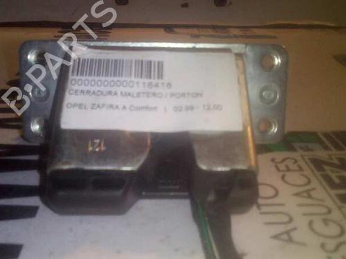Tailgate lock OPEL ZAFIRA A MPV (T98) 2.0 DI 16V (F75) | BP12693757C101 